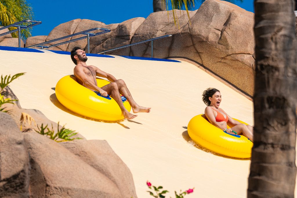 Diversão nas atrações